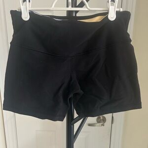 lululemon athletica Black Reversible Women's Bike Shorts